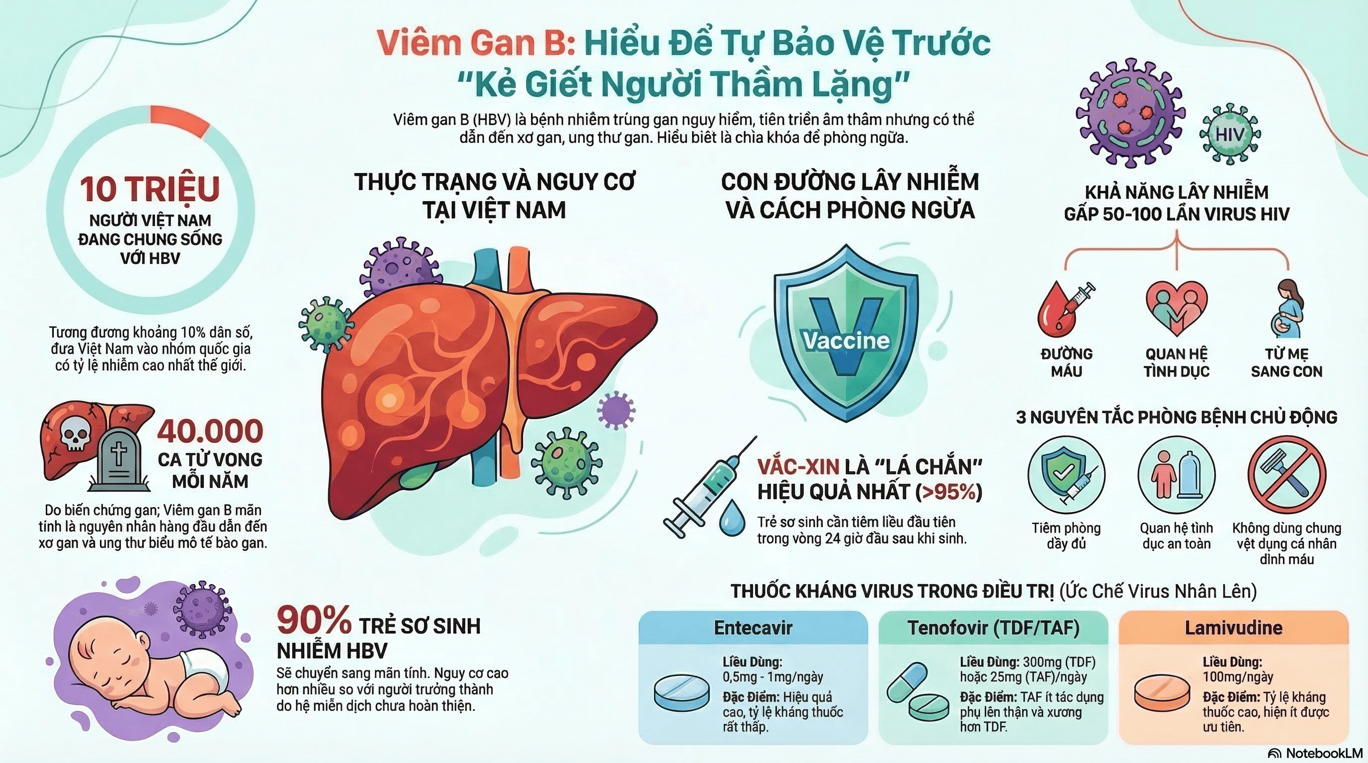 Báo cáo chi tiết về viêm gan B