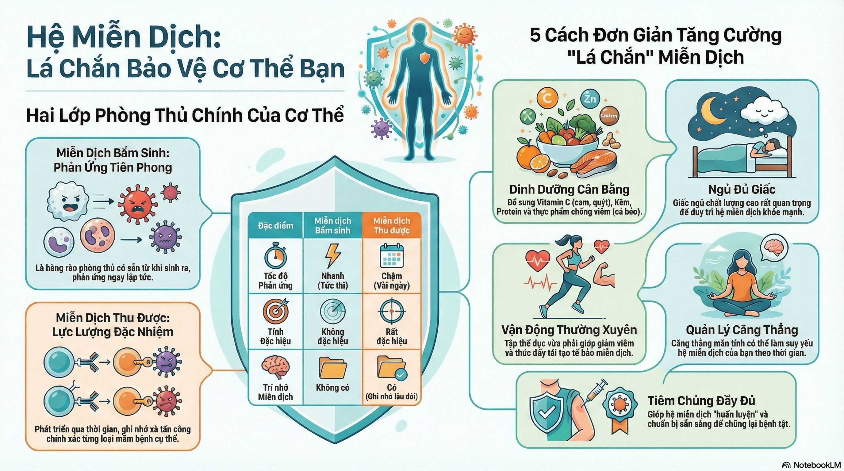 Hệ Miễn Dịch Của Con Người: Tổng Quan Toàn Diện