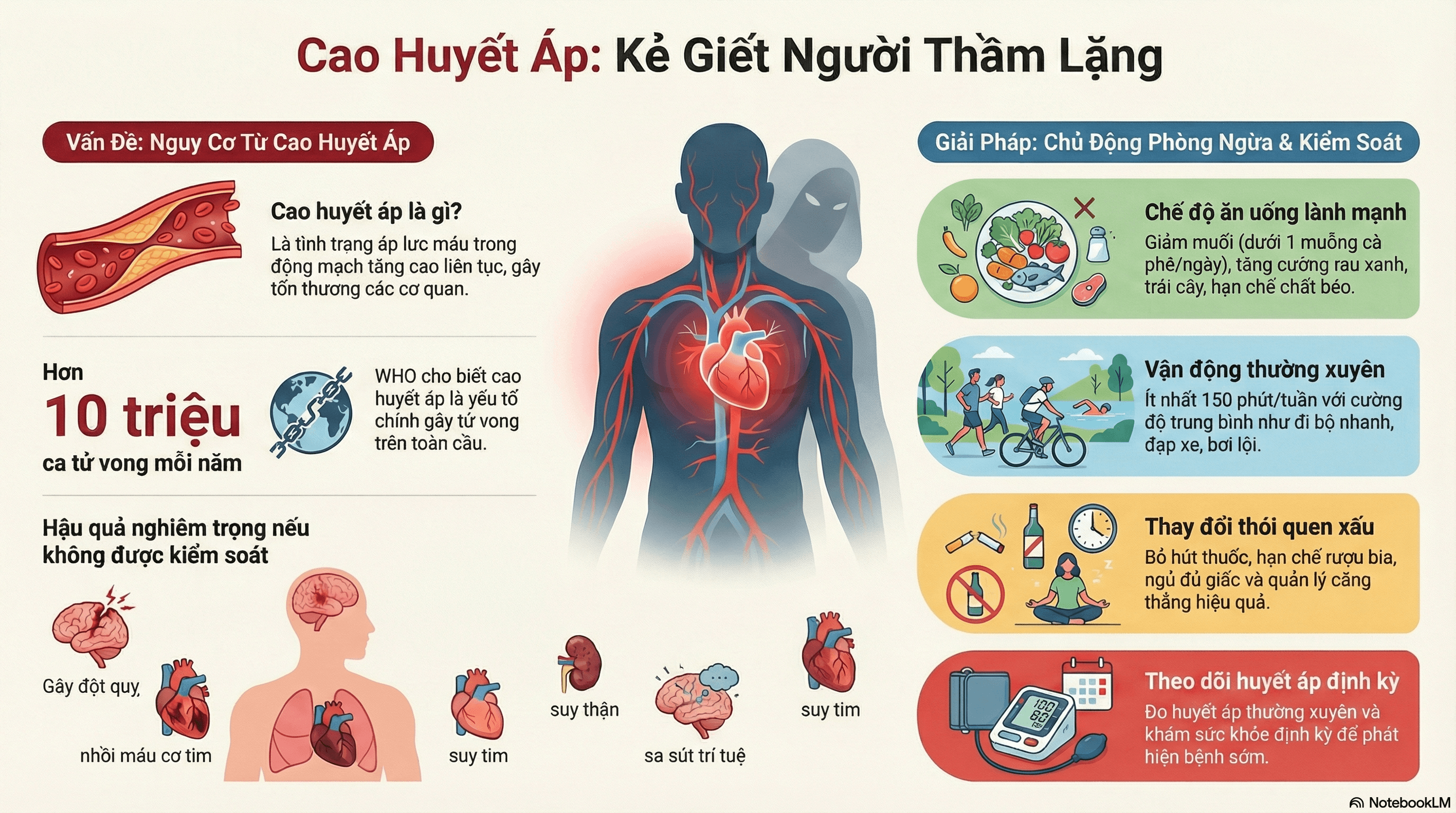 Nghiên cứu toàn diện về bệnh cao huyết áp