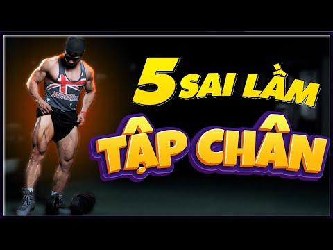 5 Sai lầm lớn nhất khiến buổi tập chân không hiệu quả