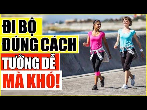Hướng dẫn đi bộ đúng cách