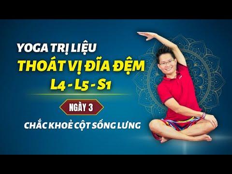 Yoga Chữa Thoát Vị Đĩa Đệm L4, L5, S1 - Ngày 3