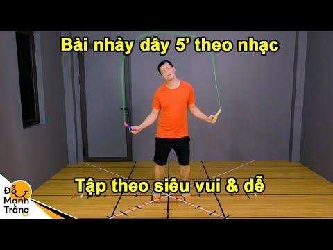 Nhảy dây cơ bản 5 phút cho sức khỏe