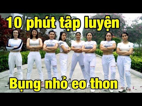 Aerobic 10 phút mỗi sáng cho bụng phẳng