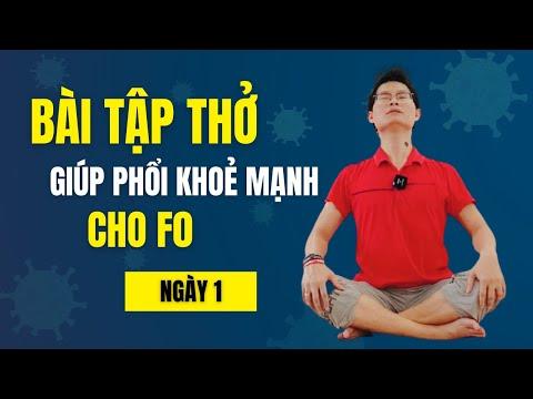 7 Ngày Tập Thở Cho F0 Giúp Phổi Khoẻ Mạnh - Ngày 1