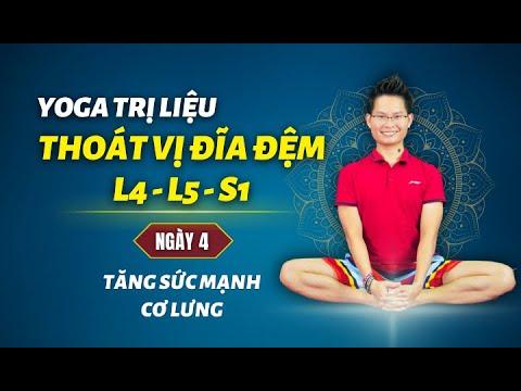 Yoga Chữa Thoát Vị Đĩa Đệm L4, L5, S1 - Ngày 4
