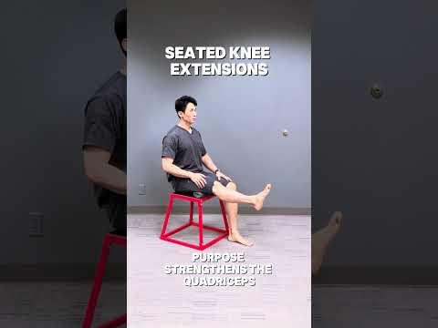 Tập kéo dài đầu gối ngồi