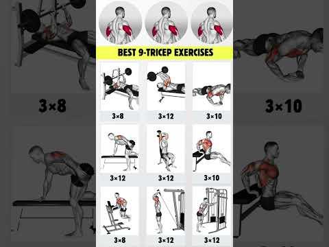 Bài tập cơ tam đầu hiệu quả