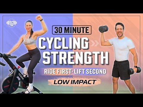 Tập luyện đạp xe và sức mạnh toàn thân