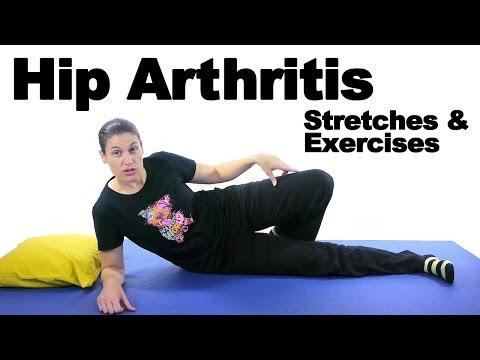 Giãn cơ và bài tập cho viêm khớp hông