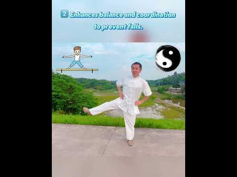 Tăng cường sức mạnh chân với Taichi phòng ngừa ngã