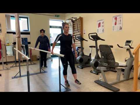 Tập luyện phục hồi tim mạch - Bài tập chân