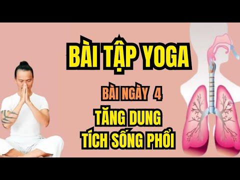 Bài tập Yoga chữa bệnh xẹp phổi/suy hô hấp