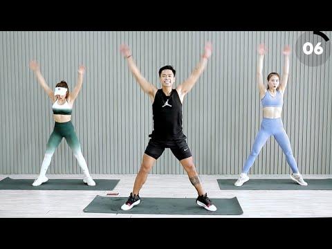 Bài tập Dance Cardio 15 phút giảm mỡ