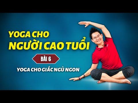 Yoga chữa mất ngủ và đau đầu cho người cao tuổi