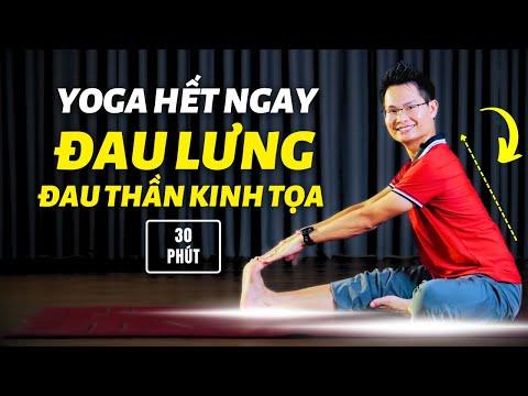 Yoga Chữa Đau Lưng Đau Dây Thần Kinh Tọa