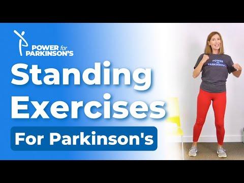 Bài tập đứng 20 phút cho người Parkinson