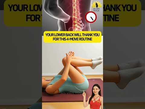 Đau Thắt Lưng? 4 Bài Tập Giải Cứu Cột Sống