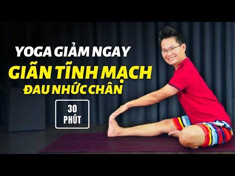 Yoga Giảm Giãn Tĩnh Mạch và Đau Nhức Chân