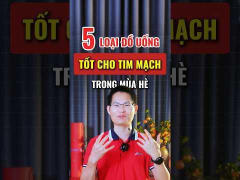 Đồ Uống Tốt Cho Tim Mạch Mùa Hè