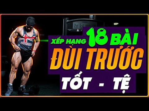 Xếp hạng bài tập chân đùi trước