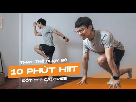 10 phút HIIT Đốt Cháy Calo Hiệu Quả