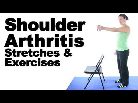 Giãn cơ và bài tập cho viêm khớp vai