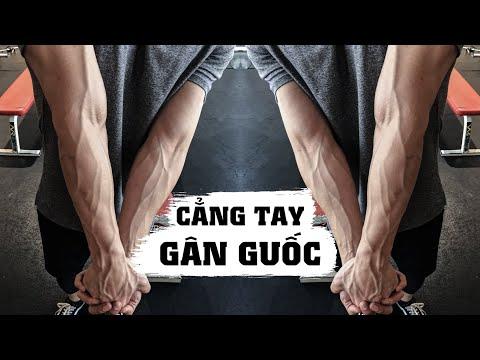 Tập luyện cẳng tay to hơn