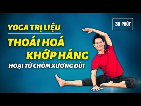 Yoga trị liệu thoái hóa khớp háng