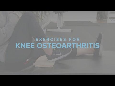 Bài tập cho bệnh thoái hóa khớp gối