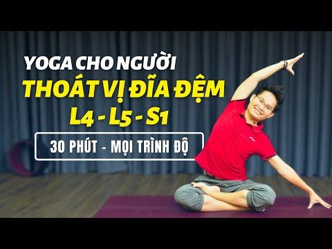 Yoga cho người thoát vị đĩa đệm L4 - L5 - S1