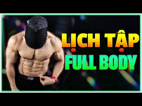 Lịch Tập Toàn Thân Cho Người Bận Rộn