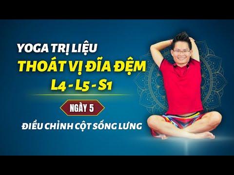 Yoga Chữa Thoát Vị Đĩa Đệm L4, L5, S1 - Ngày 5