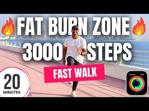 Bài Tập Giảm Mỡ 20 Phút - Đi Bộ Nhanh