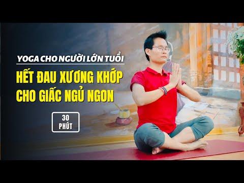 Yoga cho người lớn tuổi giảm đau xương khớp