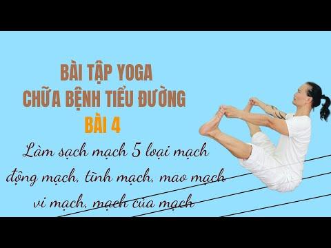 Yoga chữa bệnh tiểu đường và biến chứng