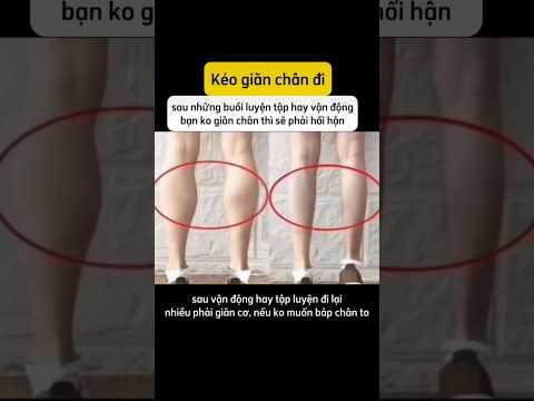 Bài tập bắp chân thon gọn tại nhà