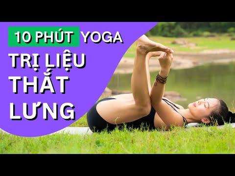 10 phút Giảm đau Thắt lưng - Yoga Trị liệu