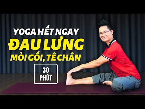 Yoga Giảm Đau Lưng và Mỏi Gối