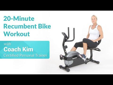 Tập luyện xe đạp nằm 20 phút