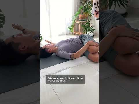 5 Tư Thế Yoga Giảm Đau Lưng Trên Giường