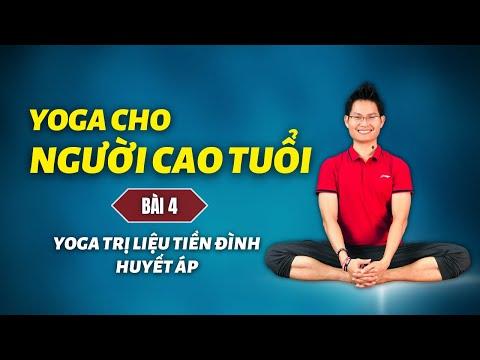 Yoga chữa tiền đình huyết áp cho người cao tuổi