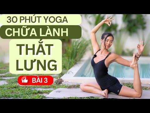 Yoga giảm đau thắt lưng và thần kinh tọa