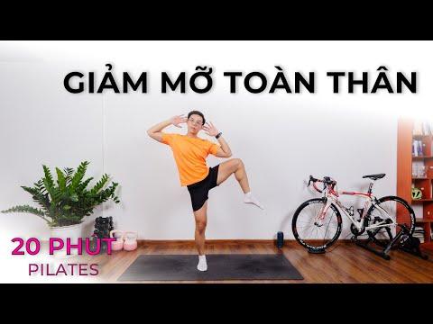 20 Phút Pilates Đốt Mỡ Toàn Thân Cho Người Mới Bắt Đầu