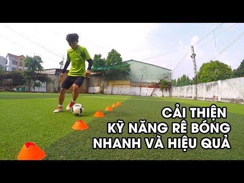 10 Bài Tập Cải Thiện Rê Dắt Bóng
