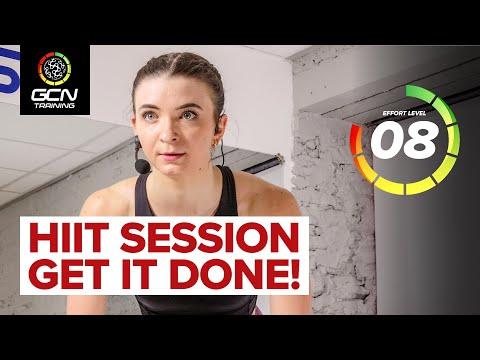 Tập HIIT Đạp Xe 40 Phút