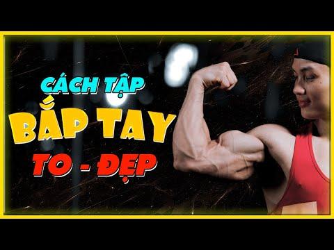 Tập bắp tay to đẹp dựa trên khoa học