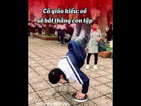 Tập luyện vui vẻ cùng con