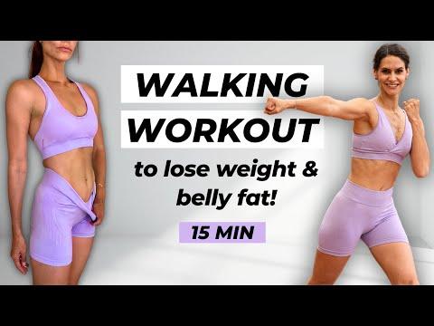 Bài tập cardio đi bộ 15 phút giảm mỡ bụng