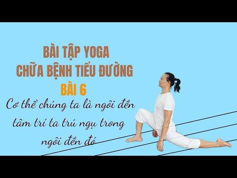 Yoga chữa bệnh tiểu đường và biến chứng